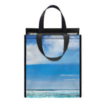 Caribbean Ocean Print Insulated Lunch Tote