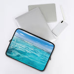 Caribbean Ocean Print Laptop Sleeve
