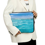 Caribbean Ocean Print Laptop Sleeve