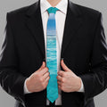 Caribbean Ocean Print Necktie