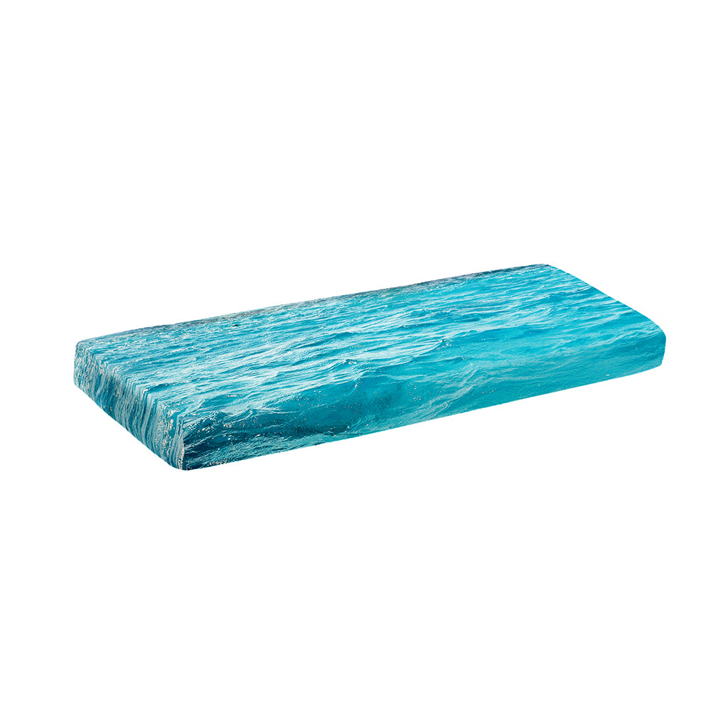 Caribbean Ocean Print Piano Keyboard Cover