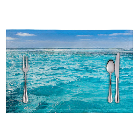 Caribbean Ocean Print Placemat