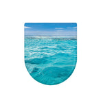 Caribbean Ocean Print Toilet Lid Cover