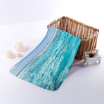 Caribbean Ocean Print Towel