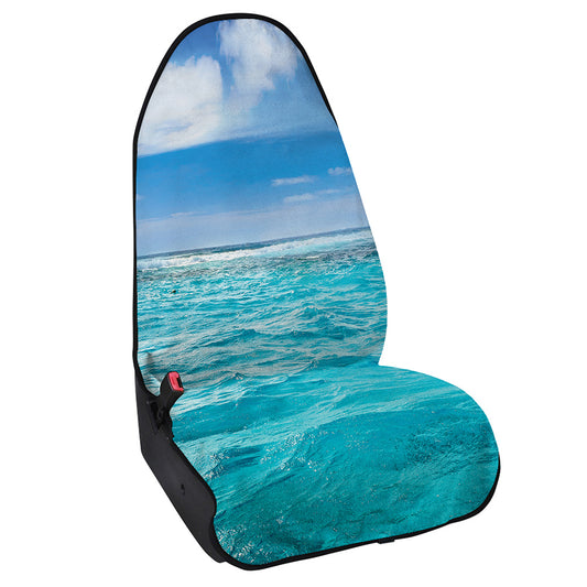 Caribbean Ocean Print Waterproof Car Seat Cover