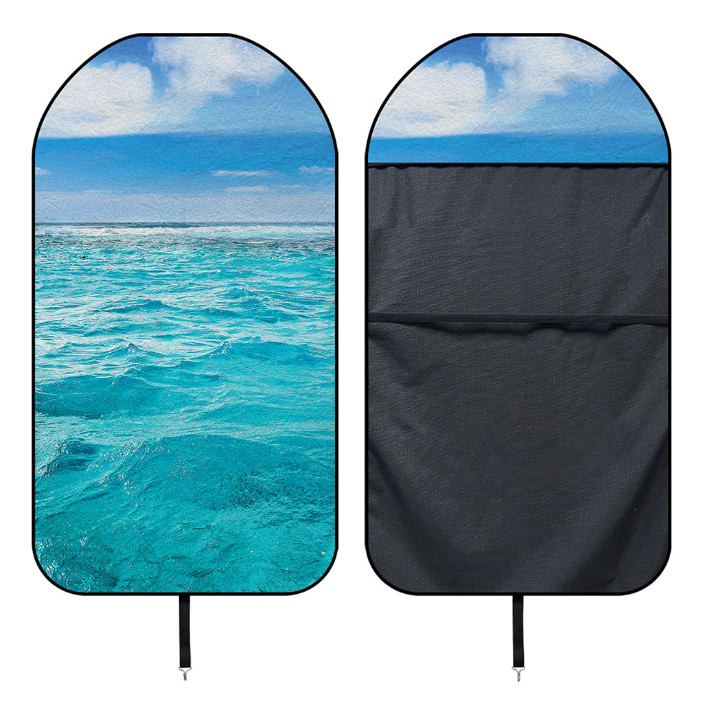 Caribbean Ocean Print Waterproof Car Seat Cover