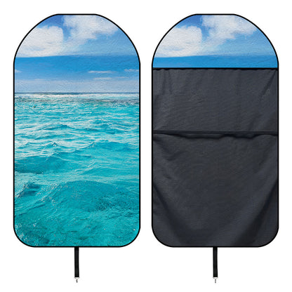 Caribbean Ocean Print Waterproof Car Seat Cover