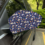 Carrot And Rabbit Pattern Print Car Side Mirror Covers