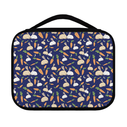 Carrot And Rabbit Pattern Print Classic Bible Case