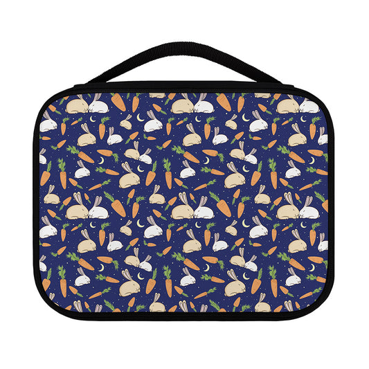 Carrot And Rabbit Pattern Print Classic Bible Case