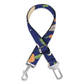 Carrot And Rabbit Pattern Print Dog Seat Belt