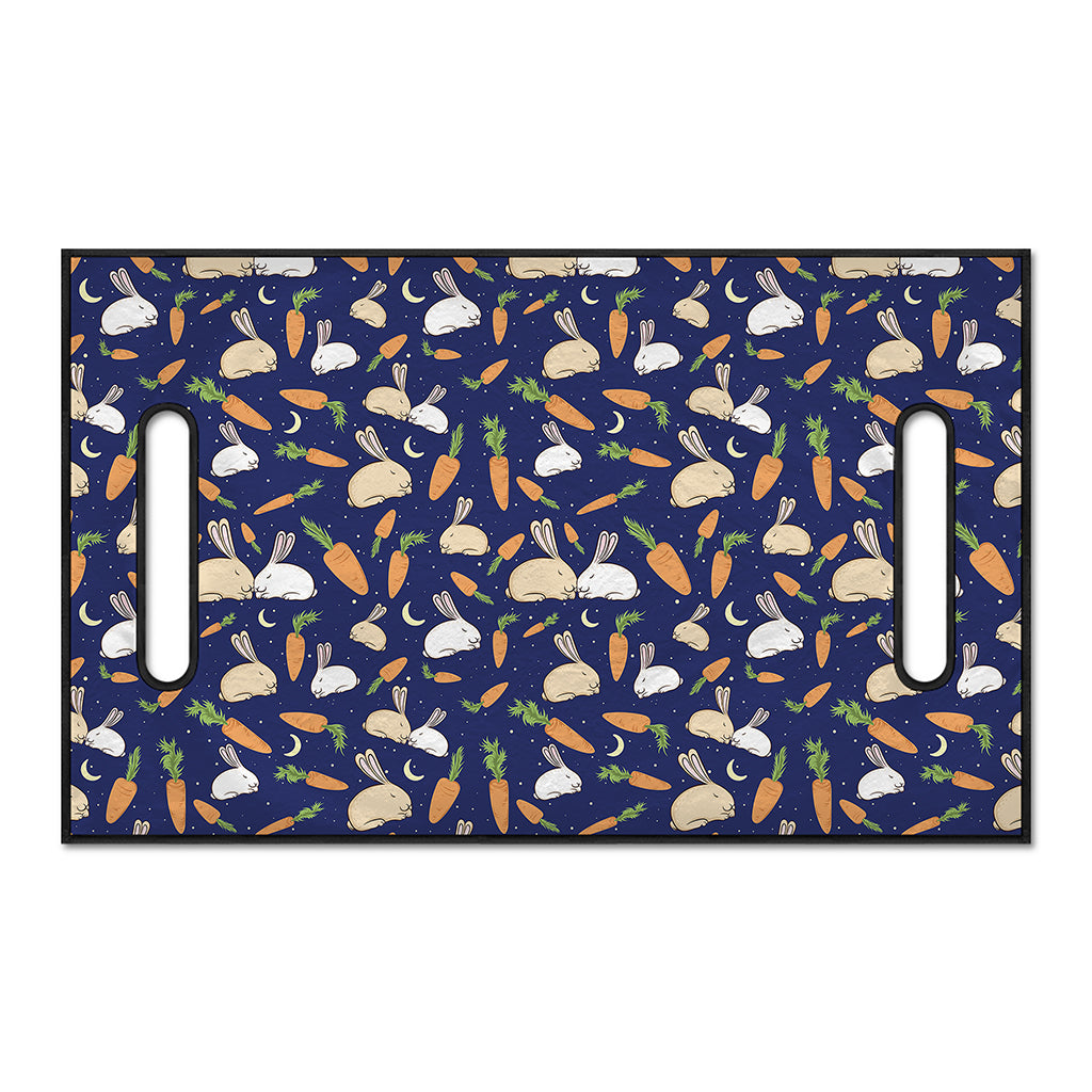 Carrot And Rabbit Pattern Print Golf Cart Seat Cover