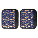 Carrot And Rabbit Pattern Print Handle Covers