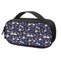 Carrot And Rabbit Pattern Print Portable Cooler Travel Case