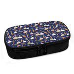 Carrot And Rabbit Pattern Print Insulin Cooler Travel Case
