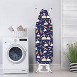Carrot And Rabbit Pattern Print Ironing Board Cover