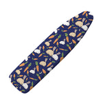 Carrot And Rabbit Pattern Print Ironing Board Cover