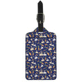 Carrot And Rabbit Pattern Print Luggage Tag