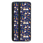 Carrot And Rabbit Pattern Print Refrigerator Handle Covers