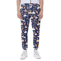 Carrot And Rabbit Pattern Print Joggers