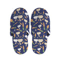 Carrot And Rabbit Pattern Print Slippers
