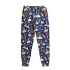 Carrot And Rabbit Pattern Print Sweatpants