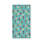 Cartoon Air Balloon Pattern Print Baby Crib Sheet