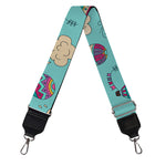 Cartoon Air Balloon Pattern Print Bag Strap