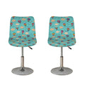 Cartoon Air Balloon Pattern Print Bar Stool Covers