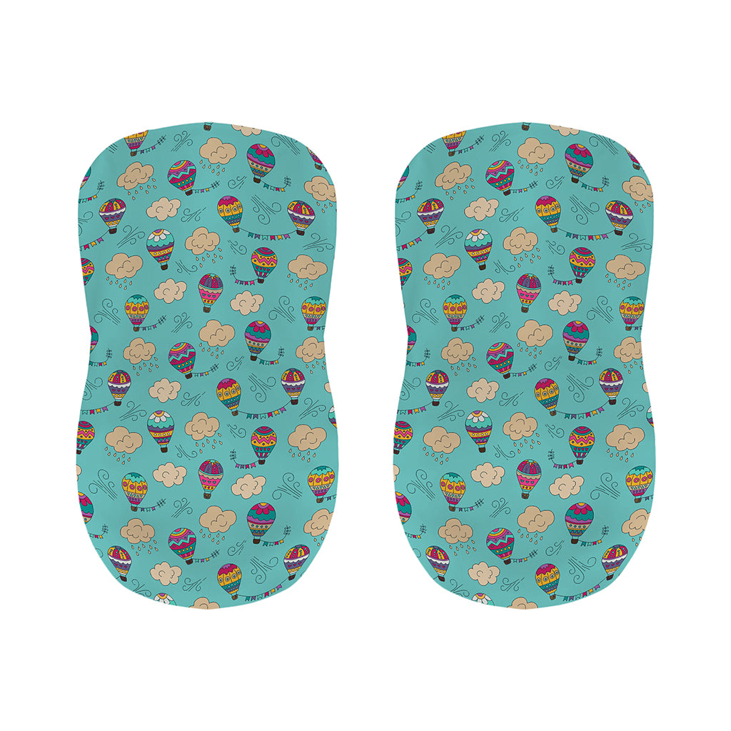 Cartoon Air Balloon Pattern Print Bar Stool Covers