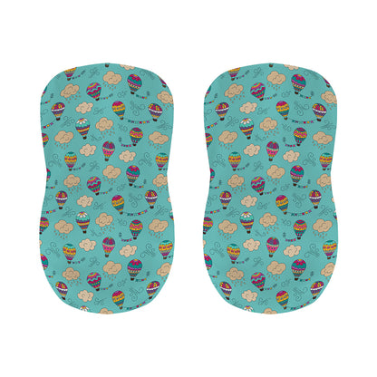 Cartoon Air Balloon Pattern Print Bar Stool Covers