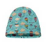 Cartoon Air Balloon Pattern Print Beanie