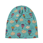 Cartoon Air Balloon Pattern Print Beanie