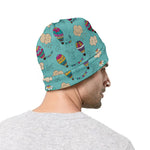 Cartoon Air Balloon Pattern Print Beanie