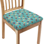 Cartoon Air Balloon Pattern Print Chair Cushion Cover