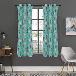 Cartoon Air Balloon Pattern Print Curtain