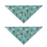 Cartoon Air Balloon Pattern Print Dog Bandana