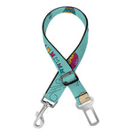 Cartoon Air Balloon Pattern Print Dog Seat Belt