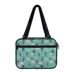 Cartoon Air Balloon Pattern Print Double Strap Bible Bag