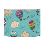Cartoon Air Balloon Pattern Print Drum Lamp Shade