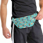 Cartoon Air Balloon Pattern Print Fanny Pack