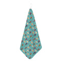Cartoon Air Balloon Pattern Print Hand Towel