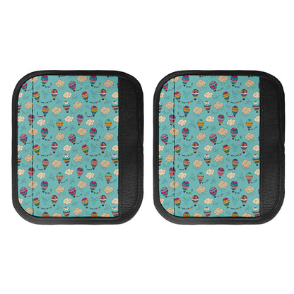 Cartoon Air Balloon Pattern Print Handle Covers