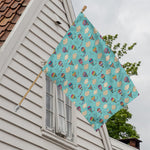 Cartoon Air Balloon Pattern Print House Flag
