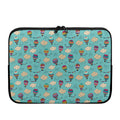 Cartoon Air Balloon Pattern Print Laptop Sleeve