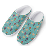 Cartoon Air Balloon Pattern Print Mesh Casual Shoes