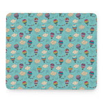 Cartoon Air Balloon Pattern Print Mouse Pad