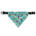 Cartoon Air Balloon Pattern Print Over The Collar Dog Bandana