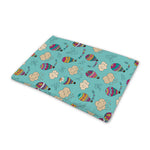 Cartoon Air Balloon Pattern Print Pet Cooling Mat Cover