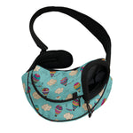 Cartoon Air Balloon Pattern Print Pet Sling Carrier